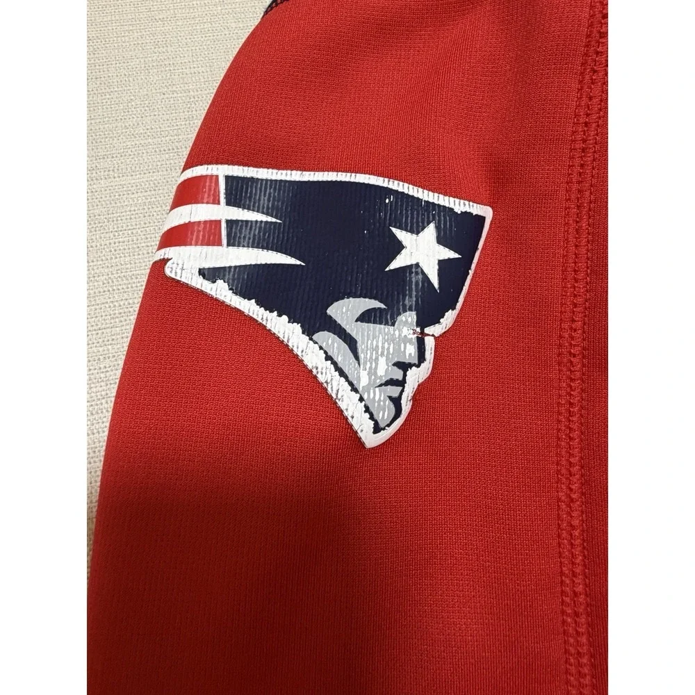 Nike Therma Fit New England Patriots Hoodie Men's Size Large NFL Full Zip